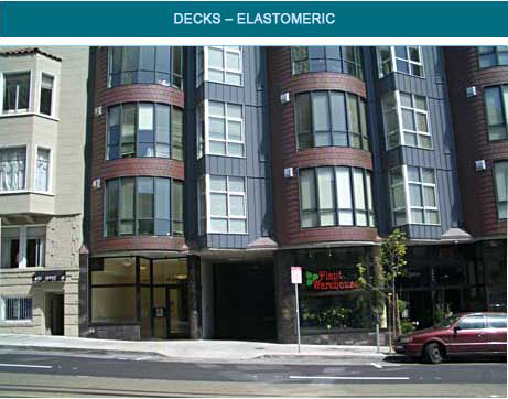 elastomeric deck waterproofing
